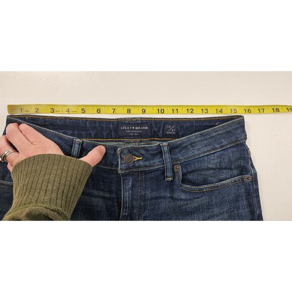 NWOT Lucky brand low rise lolita skinny 12 / 31 stretch ankle jeans classic - Picture 8 of 11